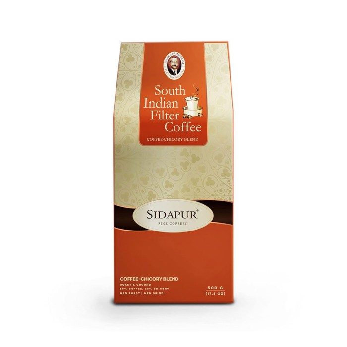 Sidapur South Indian Filter Coffee Roasted